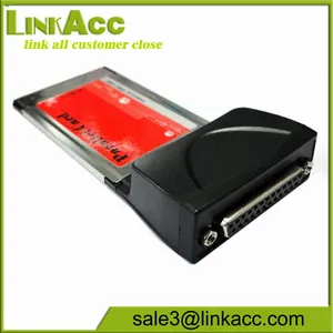 Laptop 54mm pcmcia para db25 db26, adaptador de cartão de interface paralela da impressora db26