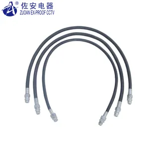 Explosion proof reinforced cable thread flexible tube