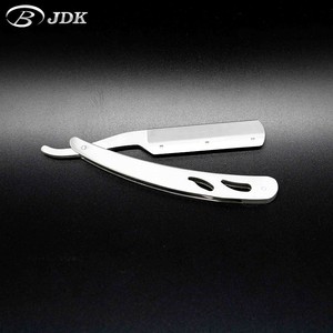 JDK Stainless Steel <strong>Cut</strong> <strong>Throat</strong> Folding <strong>Razor</strong> for Barber Shop Shaving Long Blade Straight Shenzhen <strong>Razor</strong> - Product Image 1