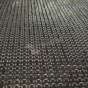 Black and Silver <strong>Metallic</strong> Lurex <strong>Fabric</strong> for Home Decoration From Tin Seng