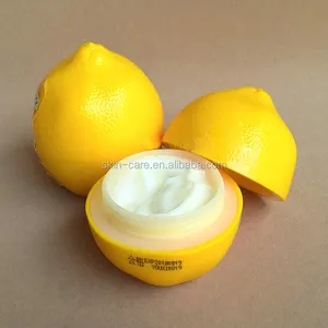 Натуральный отбеливающий и увлажняющий крем с ароматом лимона и фруктов