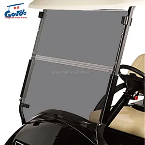 Golf Cart Foldable Clear And Tinted Windshield For Club Car Precedent