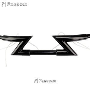 Guidon universel en aluminium de 1 pouce pour <span class=keywords><strong>moto</strong></span>, types de direction personnalisés pour <span class=keywords><strong>chopper</strong></span> - Product Image 3