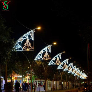 Vòng Hoa Cây Hình Nón 3d Trang Trí Giáng Sinh Mới Nhất Chất Lượng Cao Cho Kỳ Nghỉ Ngoài Trời Đèn Họa Tiết Đường Phố Cột Trang Trí Giáng Sinh 2022 - Product Image 3