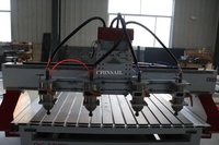 Routeur CNC à Têtes Multiples Robuste 1325 1530 2030 2040 Graveur et Découpeur CNC 3D pour le Travail du Bois