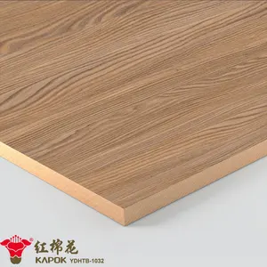 18x1220x2440mm Sincronizzato melamina legno compensato, truciolare bordo e bordo del mdf