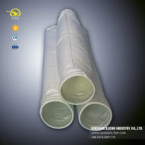 Fábrica directamente el poliéster/PTFE/P84/fibra/PPS/acrílico bolsa de filtro colector de polvo