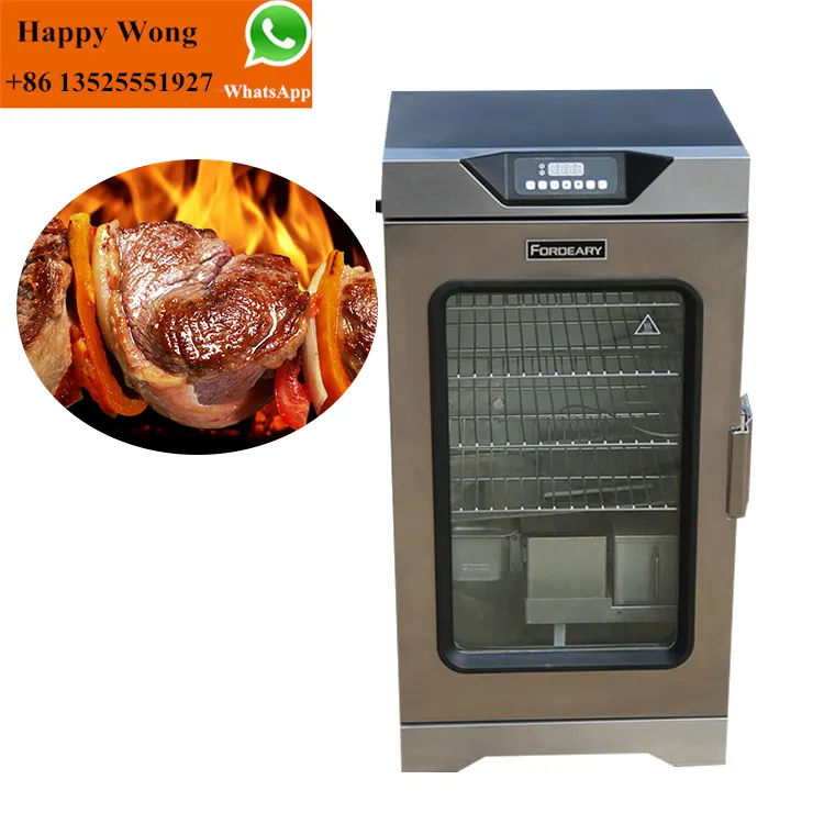 fish meat industrial smokers/meat smoking machine/smoke oven