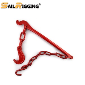 13mm Red Đòn Bẩy Fastener Lashing Chuỗi Căng Thẳng Đòn Bẩy - Product Image 3