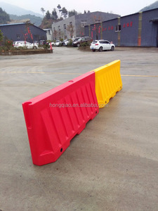 Barrera de seguridad de carretera lleno de agua de plástico, barrera de choque - Product Image 4