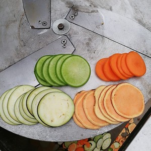Commerciale Piantaggine/Chips di <span class=keywords><strong>Banana</strong></span> E Verdura Cutter Affettatrice Macchina - Product Image 3
