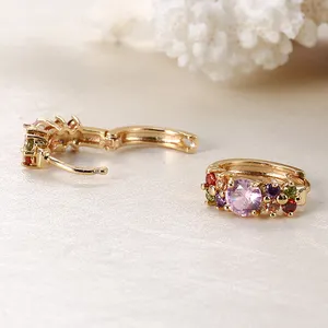 2018 고품질 패션 쥬얼리 Jhumka 18k 골드 도금 귀걸이 후크 결과 도매