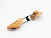 Embauchoir en bois réglable pour baskets, modèle Shape Keeper/Spring Shoe Tree, protecteur de baskets, économique - Sneaker Tree ST01A Schima