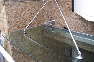 Tende da Sole Sospese per Esterni e Finestre in Acciaio Inox con Pannello in <span class=keywords><strong>Vetro</strong></span> - Product Image 5