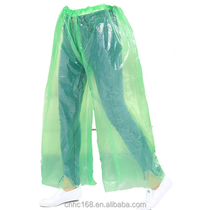 Combinaison de pluie jetable à usage unique, imperméable, combinaison intégrale en plastique, manteau et pantalon de pluie - Product Image 6