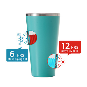 Everstrich — gobelet de bière en acier inoxydable, 20oz, tasse à emporter, verre coulissant en tritan - Product Image 4