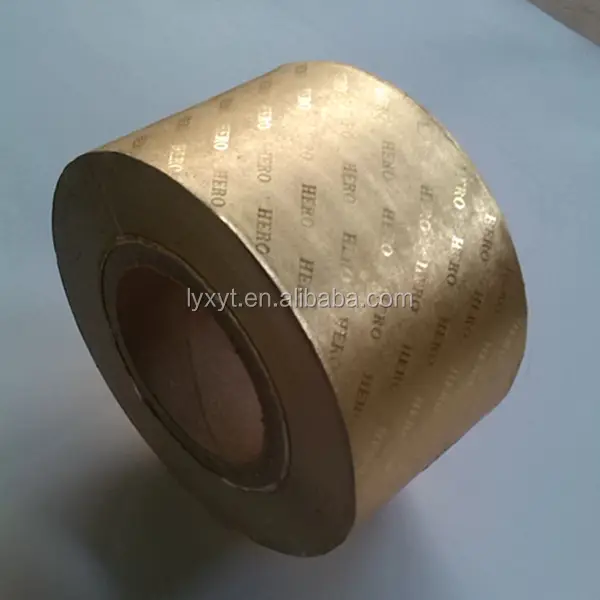 Papel de embrulho para cigarro, rolo de papel laminado