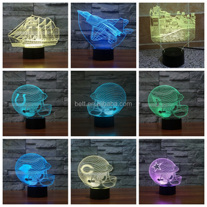 <span class=keywords><strong>LED</strong></span> 3D creativa 3D noche <span class=keywords><strong>luz</strong></span> para <span class=keywords><strong>Amazon</strong></span> al por menor - Product Image 1