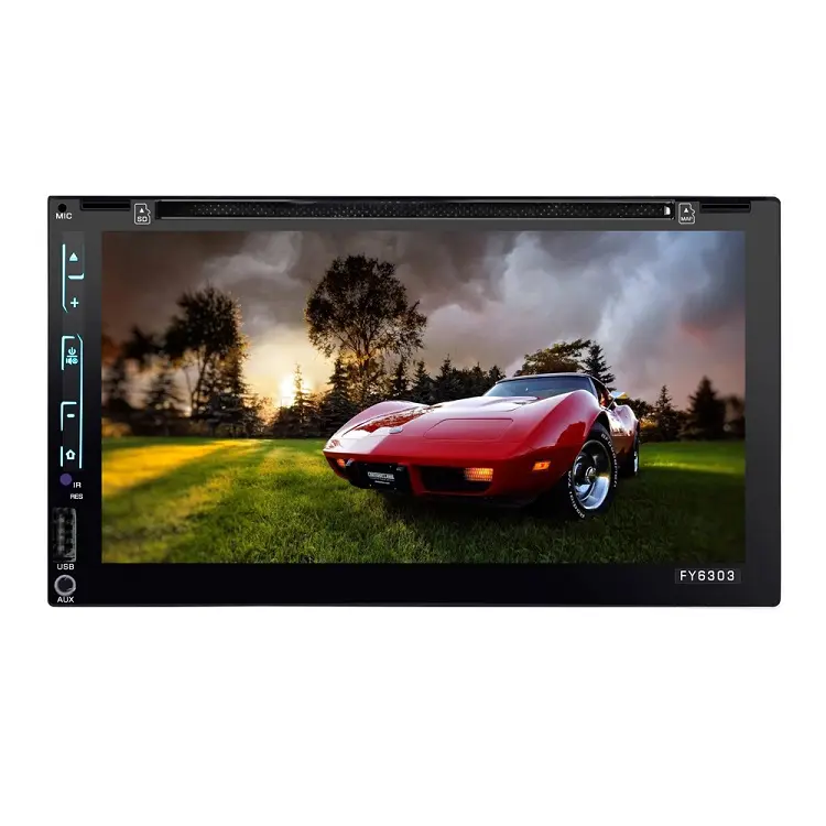 6.95 inch Android car audio navigation DVD player 6303