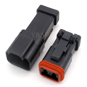 ขั้วต่อรถยนต์แบบตัวผู้ตัวเมีย 2 ขา Deutsch รุ่น <span class=keywords><strong>DT04</strong></span>  รหัสสินค้า DT06-2S-<span class=keywords><strong>E005</strong></span> และ <span class=keywords><strong>DT04</strong></span>-<span class=keywords><strong>2P</strong></span>-<span class=keywords><strong>E005</strong></span> - Product Image 2