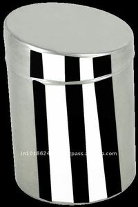 Boîte de rangement/bac de rangement en acier inoxydable, pot/récipient de cuisine, livraison gratuite - Product Image 2