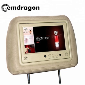 7 Inch <span class=keywords><strong>Taxi</strong></span> Quảng Cáo Tựa Đầu Android Bảng Với Màn Hình Cảm Ứng Xe Buýt TV LCD Hiển Thị Trong Nhà LCD Kỹ Thuật Số Biển - Product Image 2