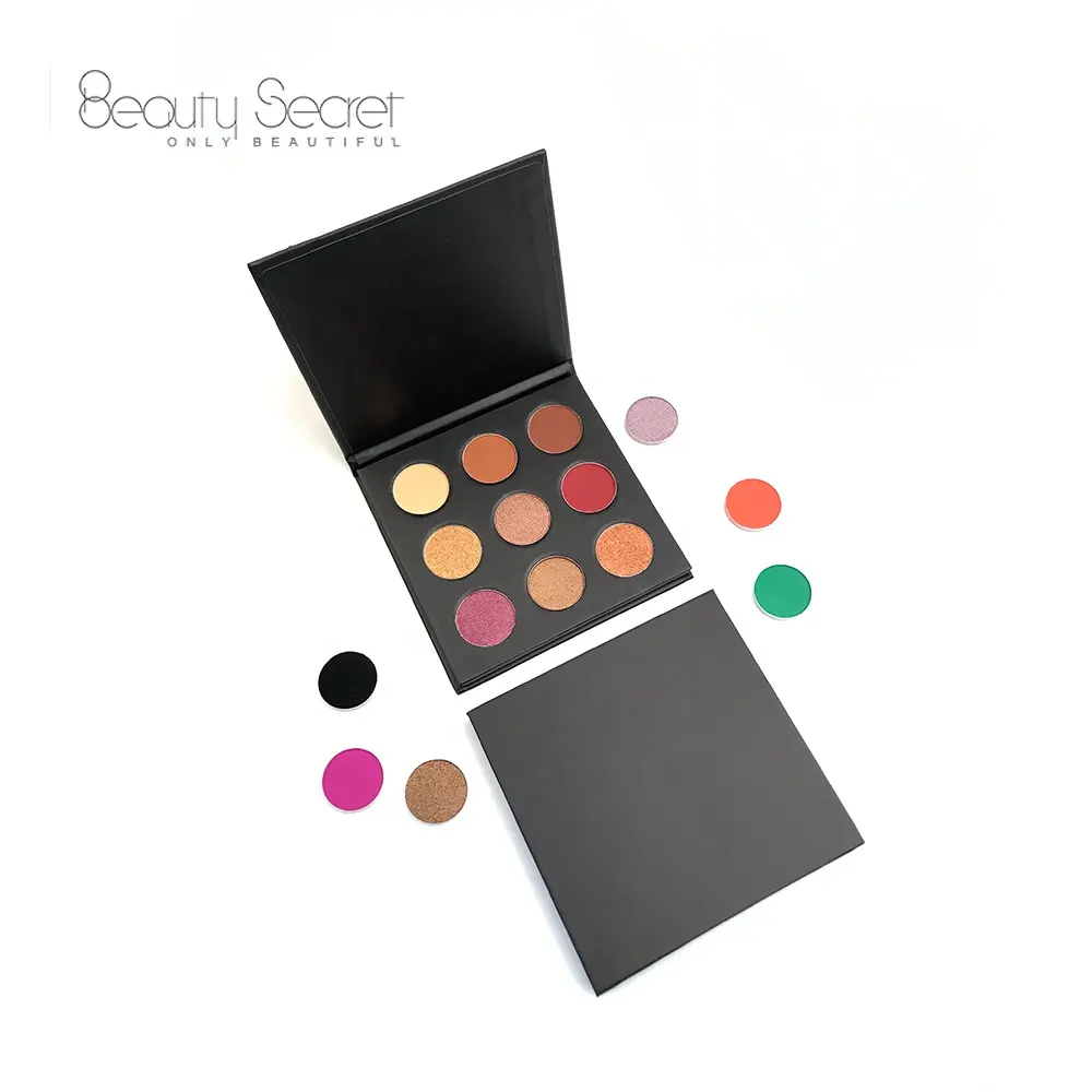 9 kleur 15 kleur 35 Kleuren Oogschaduw 3d Marmeren Ontwerp Hoge Pigment Private Label Custom Logo Eyeshadow Palette