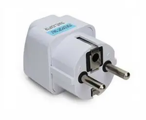 Adaptateur secteur universel pour voyage, 250V, prise UK AU vers EU/EU, courant alternatif