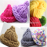 Cynthia Hand Knitting Washable by Machine Chenille Yarn for Knitting Blanket and Scarves