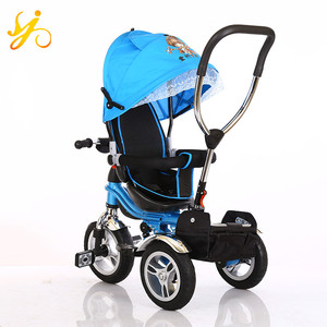 L'europe standard trois roues bébé tricycle siège <span class=keywords><strong>rotatif</strong></span>/grand bébé tricycle avec cnanopy - Product Image 1