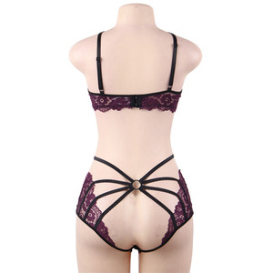 Vente en gros Ensemble de lingerie coquine 2 pièces sexy romantique pour femme séduisante - Product Image 6