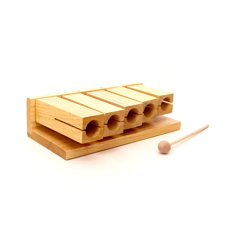 Chinois chaud bébé jouets en bois pour enfants percussion bois ton blocs