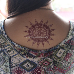 Belleza etiqueta 2016 <span class=keywords><strong>Henna</strong></span> flecha cadena oro plata hoja láser holográfico metálico <span class=keywords><strong>temporal</strong></span> tatuaje Flash Diseño proveedor - Product Image 4