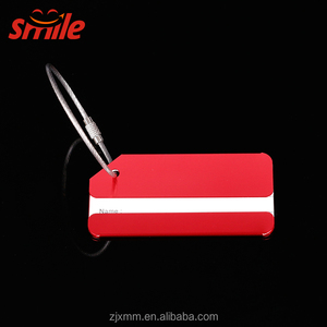 Identité adresse 7 couleurs sac à dos carré circulaire air avion bagages <span class=keywords><strong>tag</strong></span> - Product Image 4