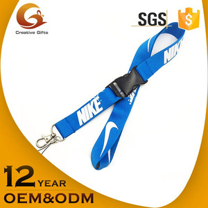 2017 werbe benutzerdefinierte polyester siebdruck <span class=keywords><strong>nike</strong></span> <span class=keywords><strong>lanyard</strong></span> ohne MOQ - Product Image 4