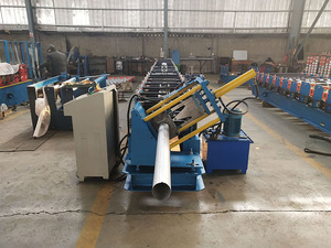 Dàn Tròn <span class=keywords><strong>Gutter</strong></span> Downspout Ống Thép Làm CuộN Máy Ép - Product Image 3