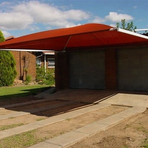 250gsm 3X40M Màu Đỏ Ngoài Trời Bóng Vải Cho Ánh Nắng Mặt Trời, Gió, Mưa, Và Mưa Đá Bảo Vệ - Product Image 1