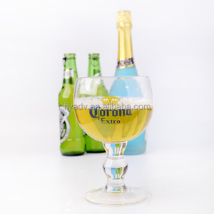 Manufacture Cheap Beaded <strong>Stem</strong> <strong>Beer</strong> <strong>Glass</strong> Goblet With High Temperature Decal <strong>Beer</strong> <strong>Glasses</strong> - Product Image 2