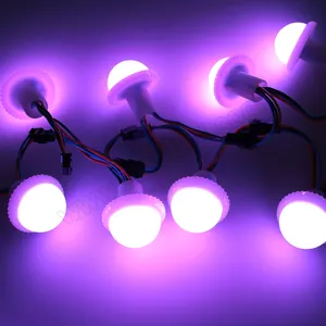 35mm 9 Leds Smart Pixel RGB 5050 Led Dot Light For Amusement Rides Lighting