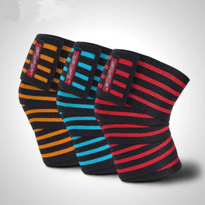 Fasce per Ginocchia Sportive, Bende Compressive Elastiche di Supporto per Palestra, Allenamento e Sollevamento Pesi - Product Image 3