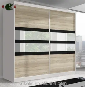 Wooden MDF/particle board sliding clothes wardrobe furniture