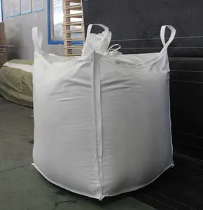 Fibc Bag High Quality Bottom Fully Open FIBC Big Bag Packing For Grain And Other Agricultural Products Fast Unloading Safety Factor 5:1