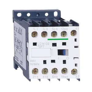 Single phase 110V 0.5HP 220V 1HP Three phase 200V 220V 230V 1.5HP 460V 480V 575V 600V 3HP 3Pole NO NC 6A 3kw Motor Contactor