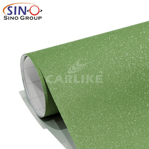 Car sino etiqueta engomada decorativa del coche WRAP Silver Glitter película del vinilo rollo de papel - Product Image 3