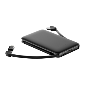 Gitra Nouvelle Conception Mince <span class=keywords><strong>Chargeur</strong></span> Mobile Construit Dans La Banque De Puissance De Câble 5000mAh - Product Image 2