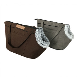 Yangyang पालतू फैक्टरी प्रत्यक्ष नरम फैंसी गर्म ऊन ले जाने आउटडोर यात्रा पोर्टेबल कुत्ते बिल्ली बैग ले जाने - Product Image 5