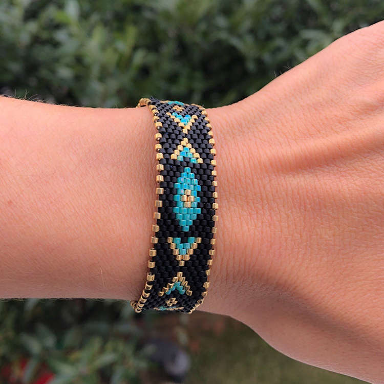 Bracelet Miyuki de forme géométrique Simple pour femmes, prix d'usine, perles de graine pour dames