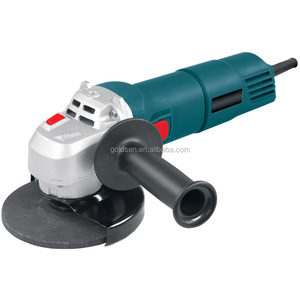 Gerinda beton tangan profesional 220 W 110mm, gerinda sudut geser daya listrik industri 11000 V/950 V 125 RPM