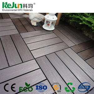 Newteck Jardín piscina wpc lowes azulejos terraza al aire libre/wpc enclavamiento baldosas cubierta diy - Product Image 6