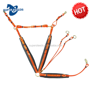 เชือกแขวนคอขี่<span class=keywords><strong>ม้า</strong></span>ทนทานและกันน้ําแบบปรับได้ Rein จาก PVC ไนลอนโพลีเอสเตอร์ หมาย<span class=keywords><strong>เลข</strong></span>รุ่นสีแดงสําหรับสายรัด<span class=keywords><strong>ม้า</strong></span> - Product Image 1